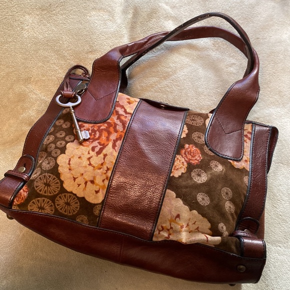 Fossil Vintage Revival (VRV) Top Zip Satchel - Picture 3 of 13